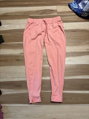 Coral Pink Athletic Joggers NOBULL